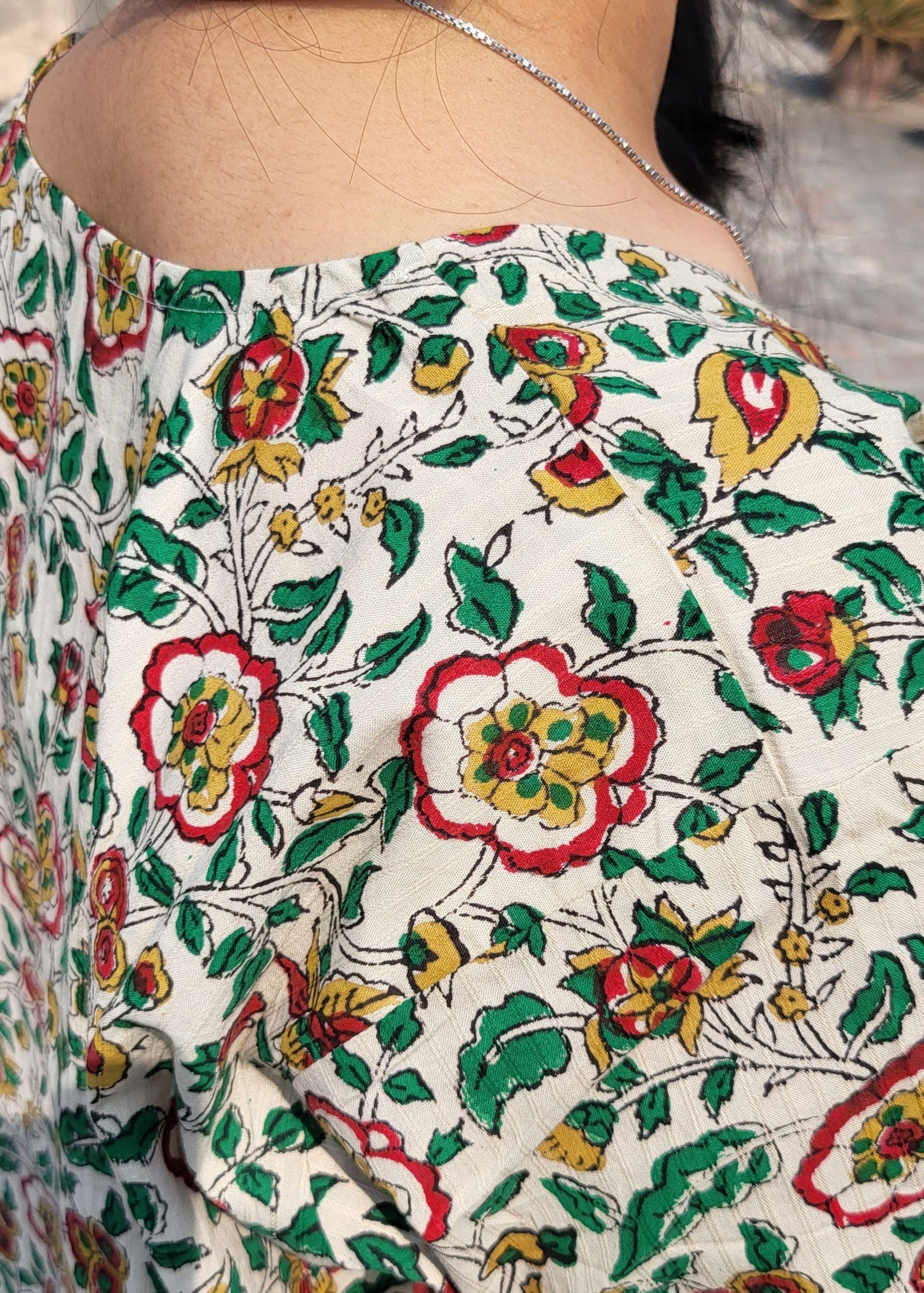 Heena Kalamkari Jhabba Kurta