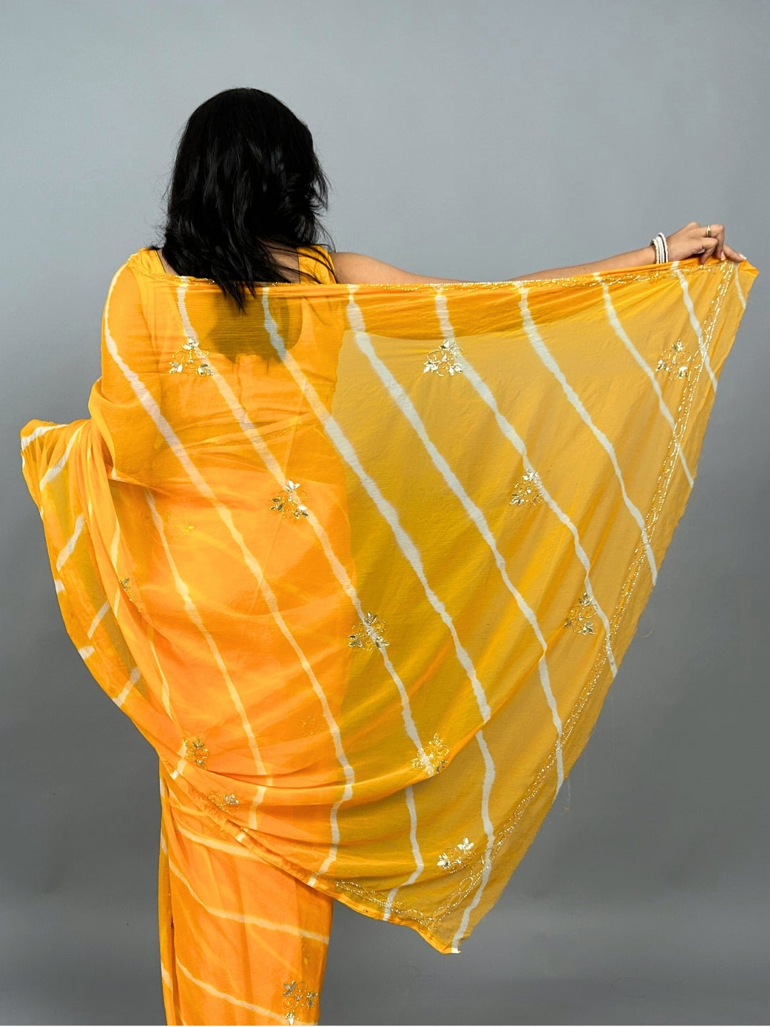 Lehariya Pure Chiffon 1-minute Saree