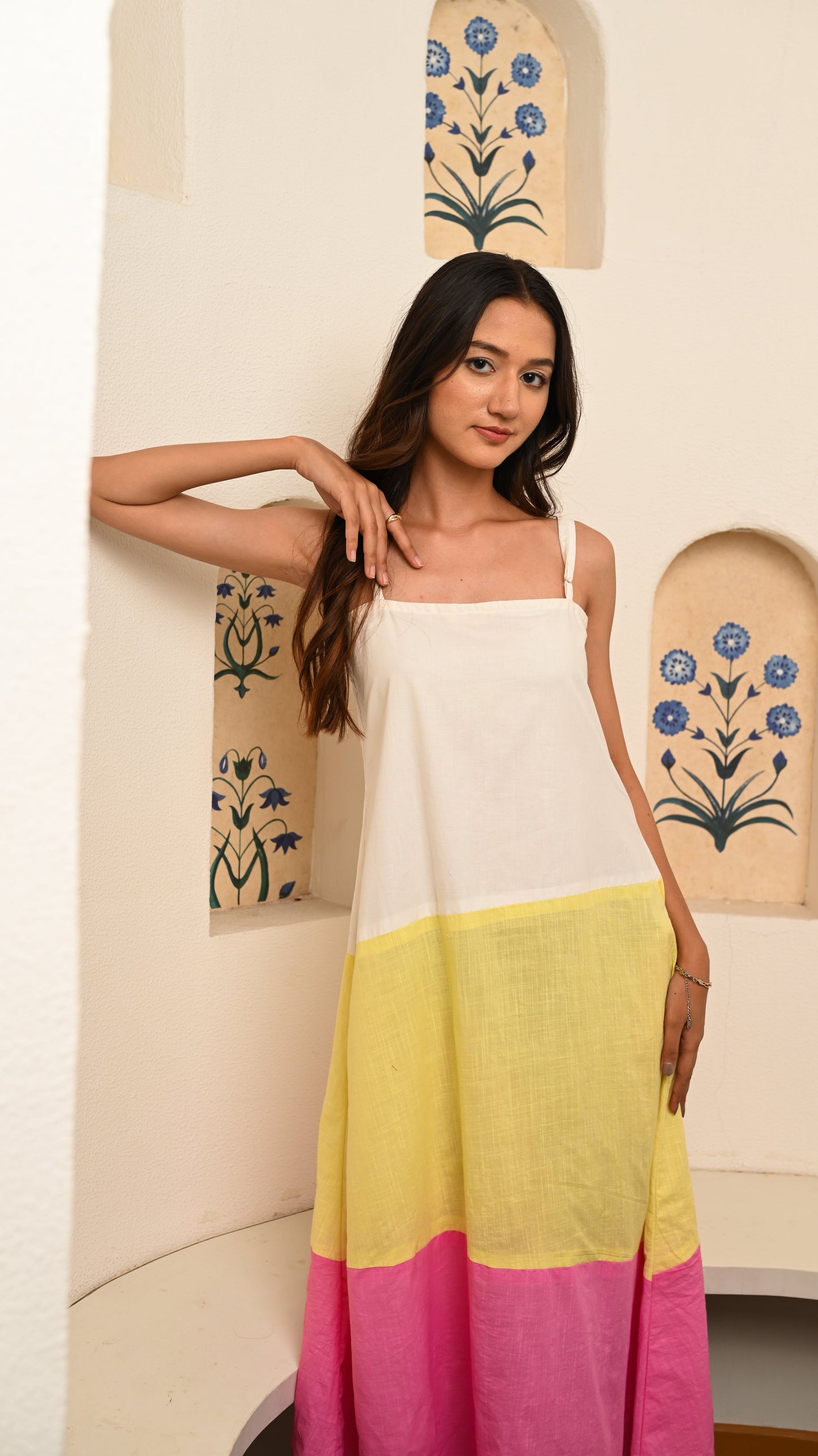 Chroma Crush A-line Dress
