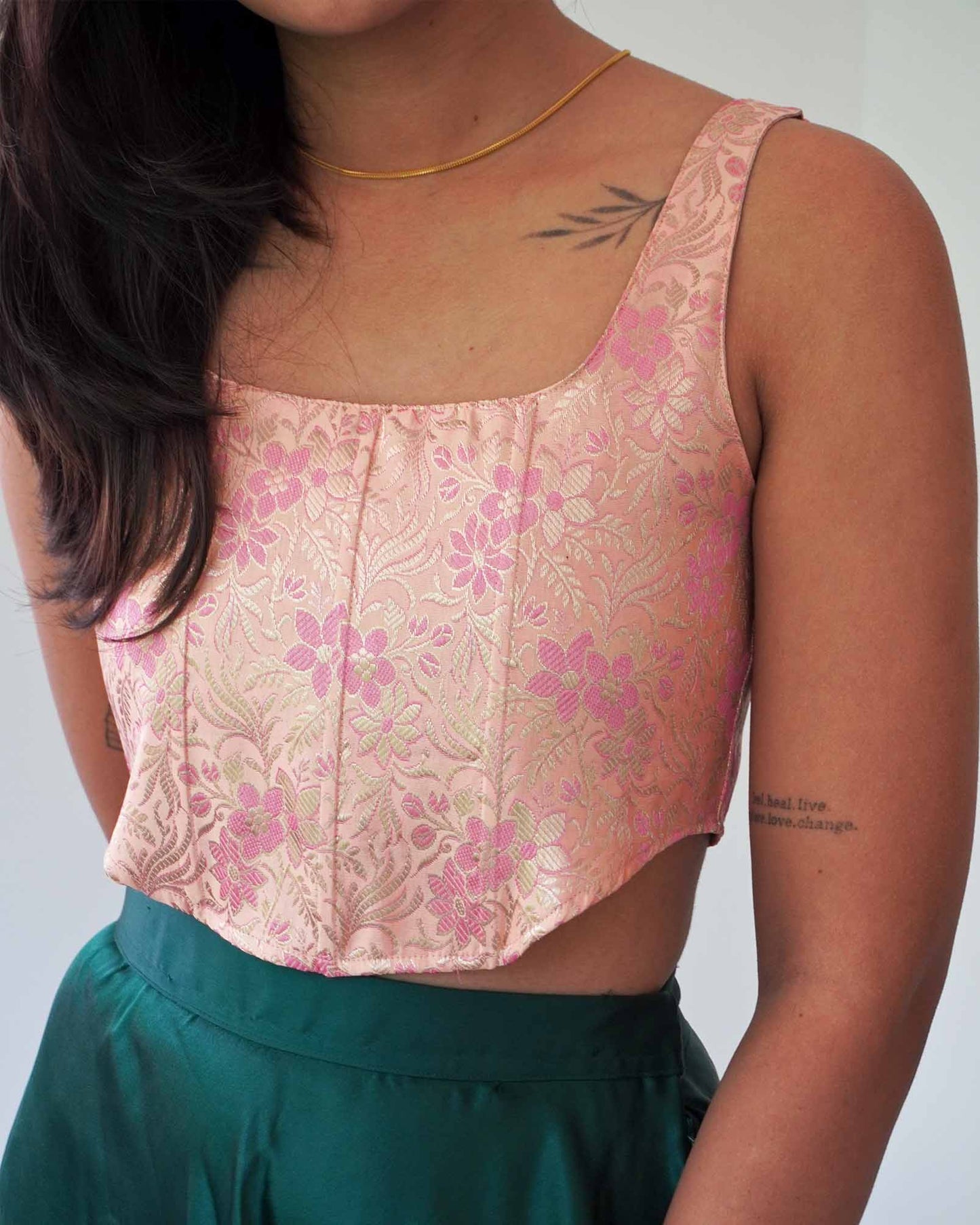 Ishani Banaras Silk Corset