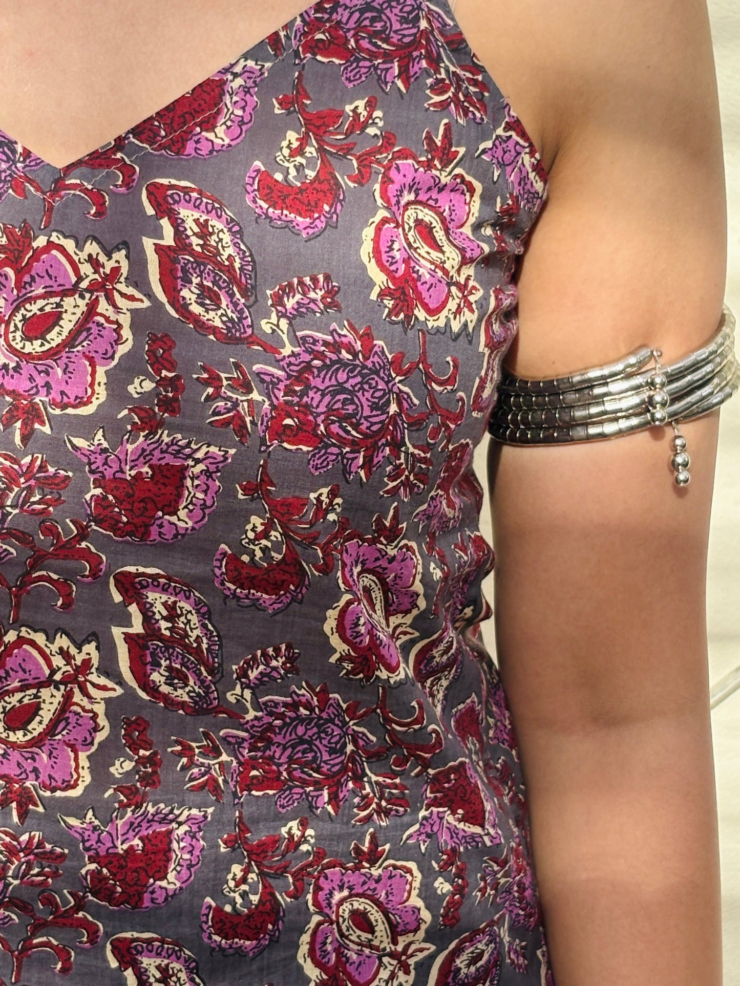 Rasrang Printed Cotton Strap Kurti