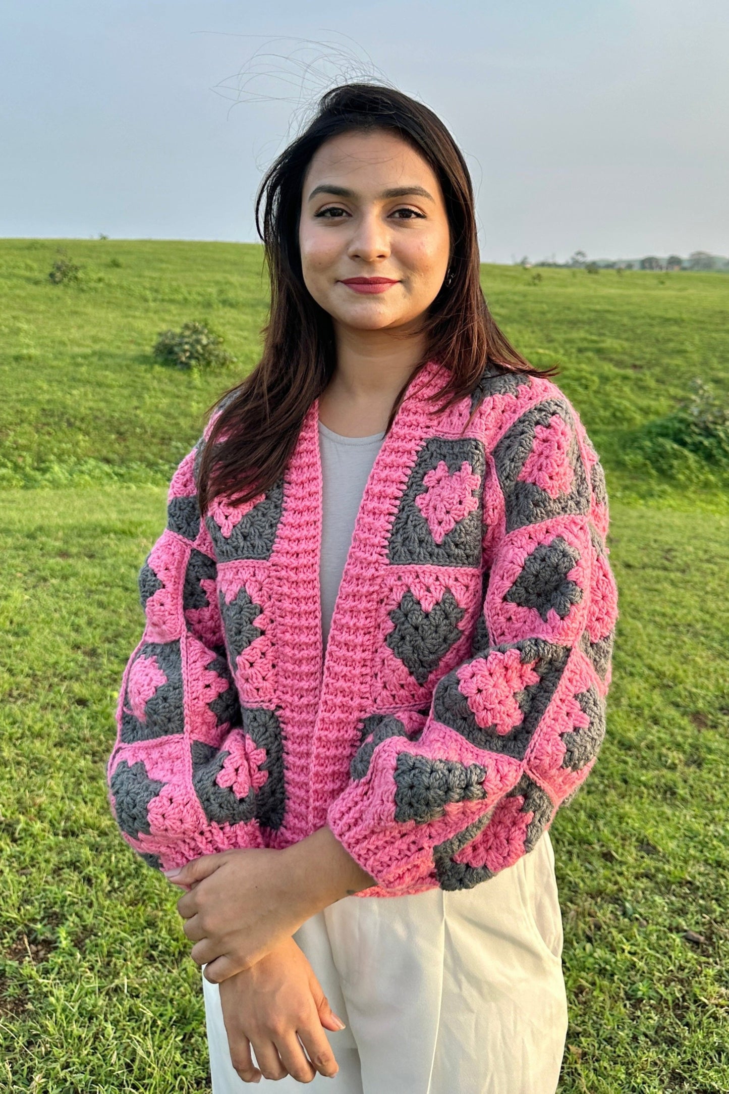 Korean Heart Cardigan