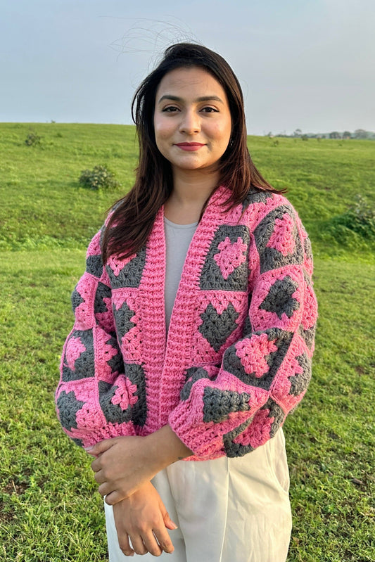 Korean Heart Cardigan