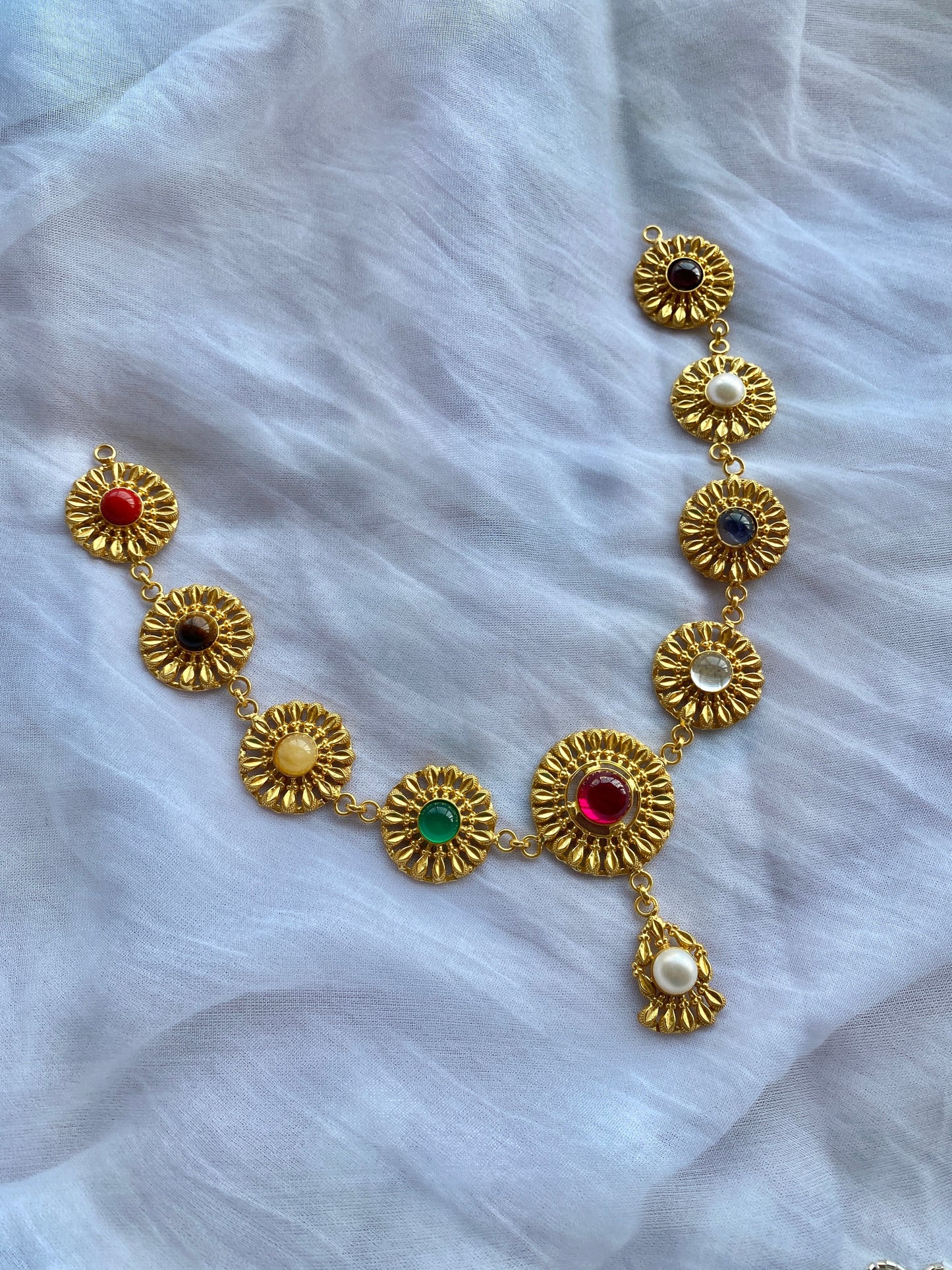 Navratna Gemstone Haar