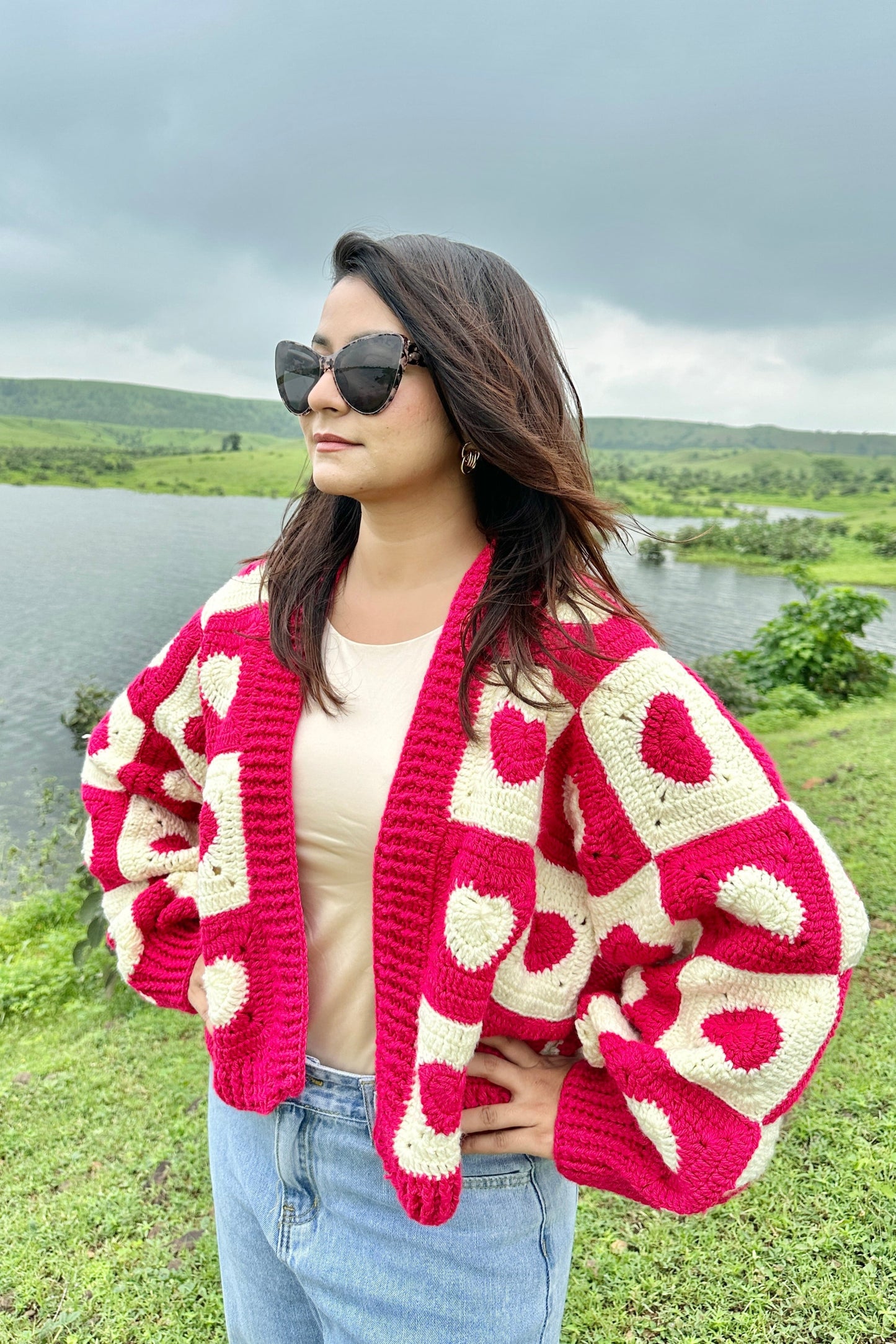 Aphrodite Heart Cardigan