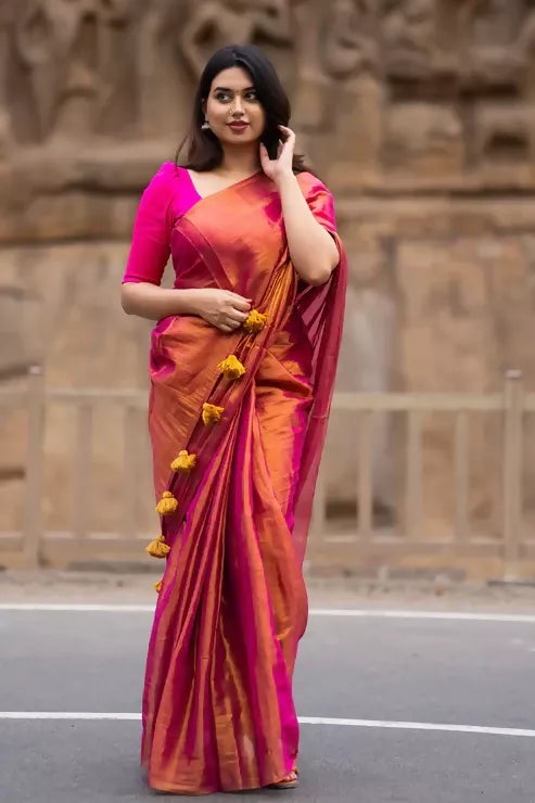 Aashvi-Golden-Pink-Cotton-Tissue-Saree00004copy