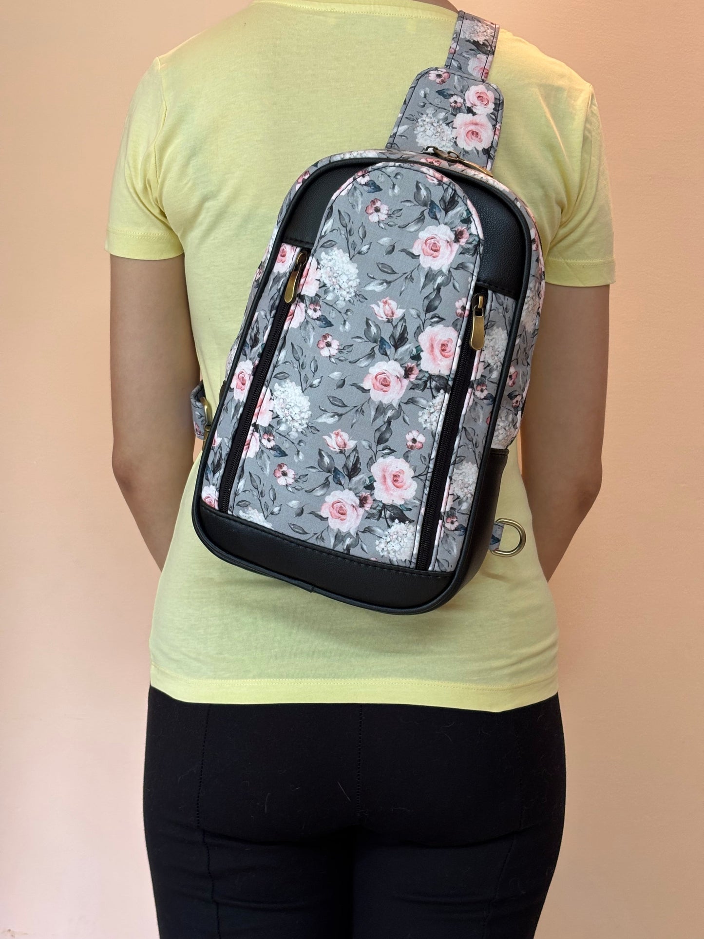 Smoky Rose Handcrafted Backpack