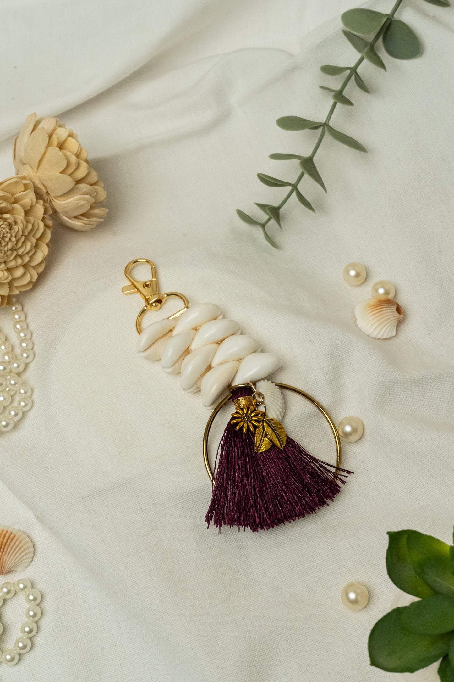 Shell Tassel Keychain/Bag Charms