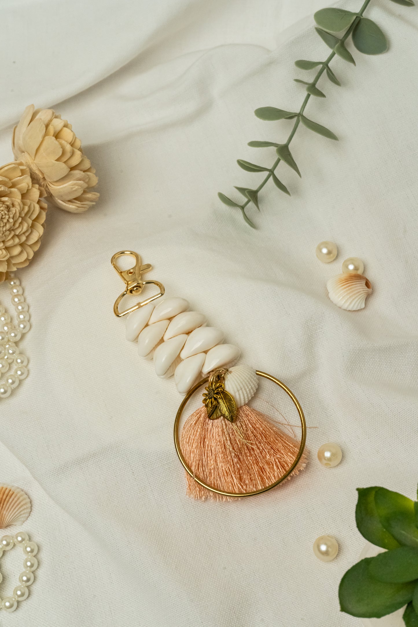 Shell Tassel Keychain/Bag Charms