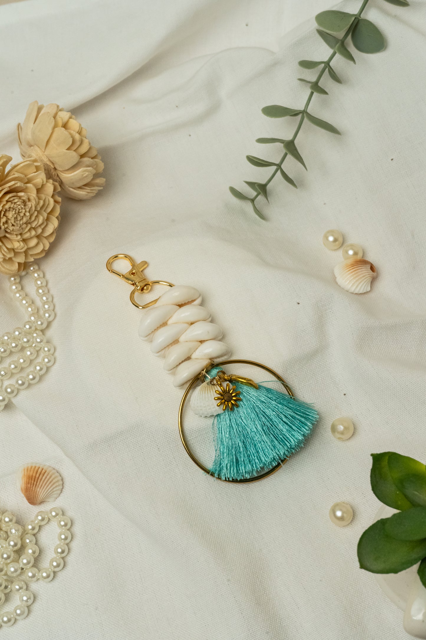 Shell Tassel Keychain/Bag Charms