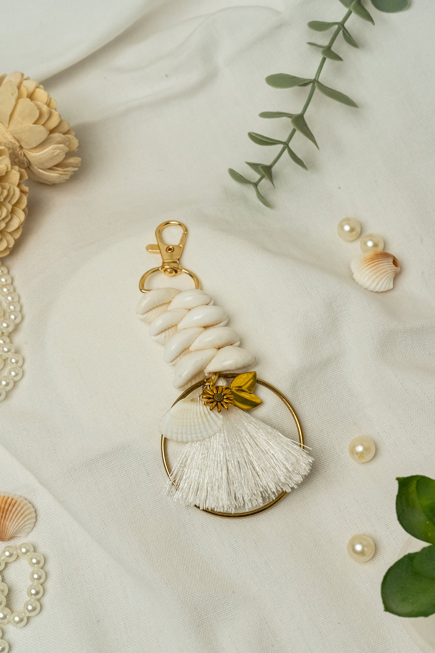 Shell Tassel Keychain/Bag Charms