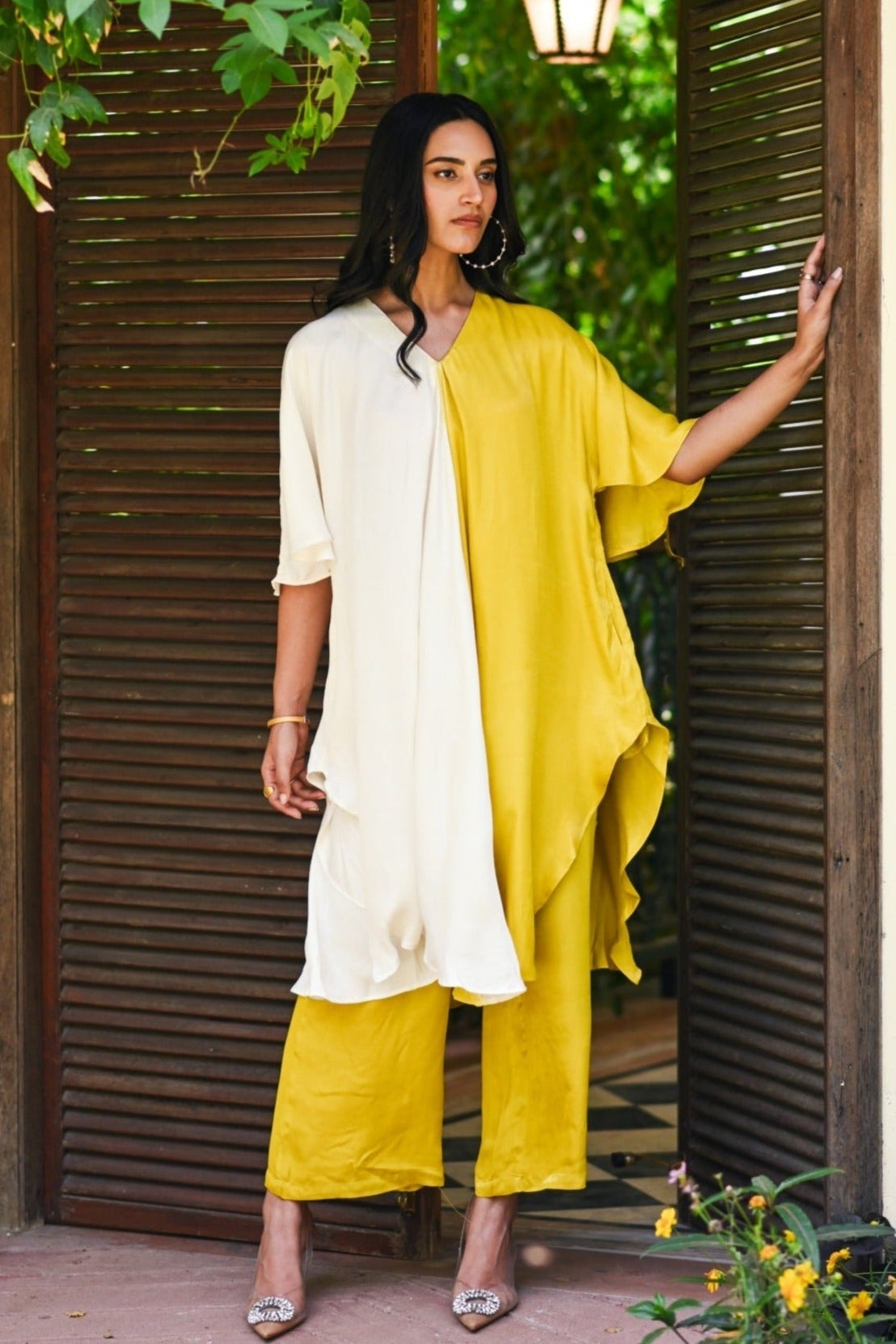 Bhumi Dual Color Co-ord Set
