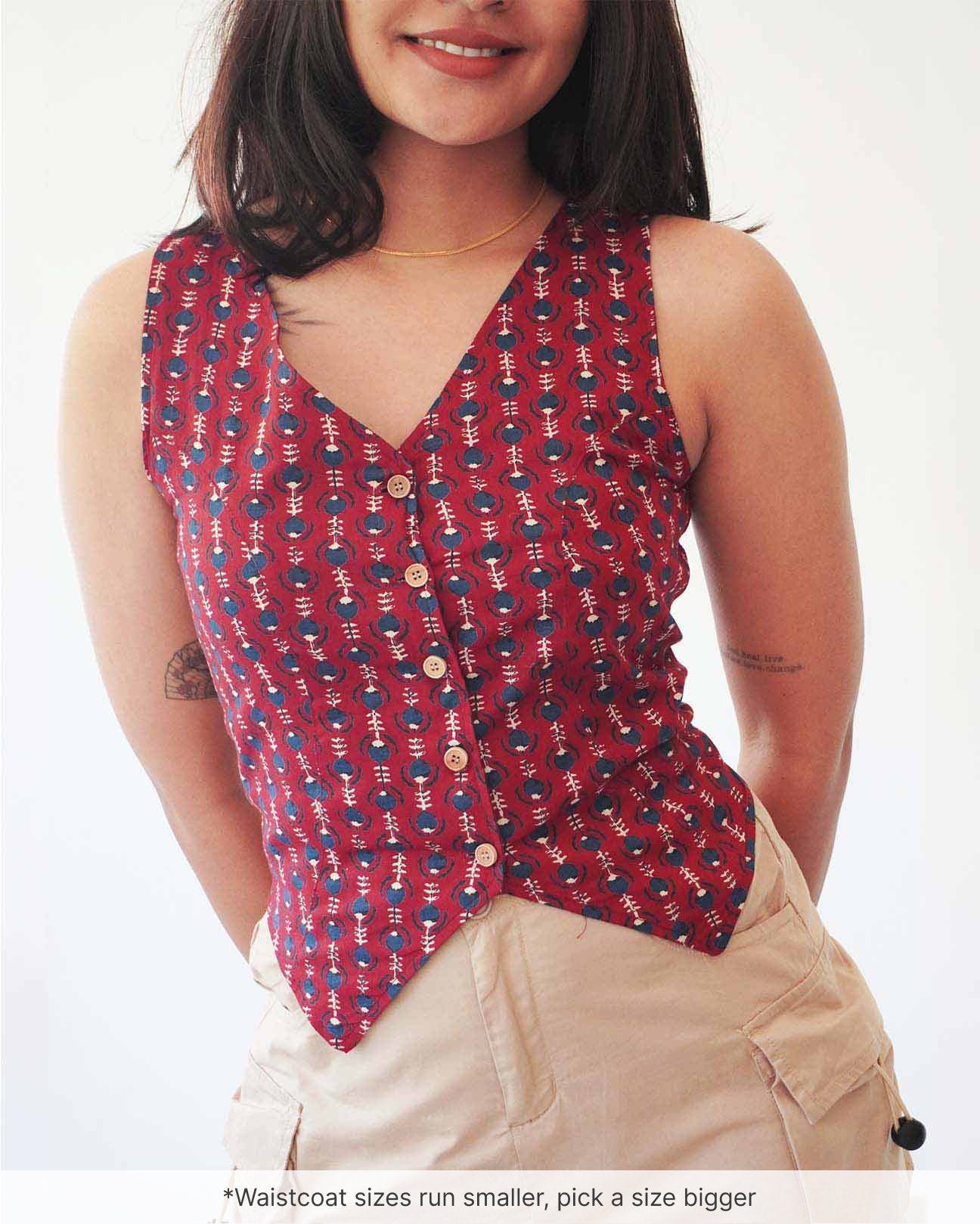 Luna Cotton Waistcoat