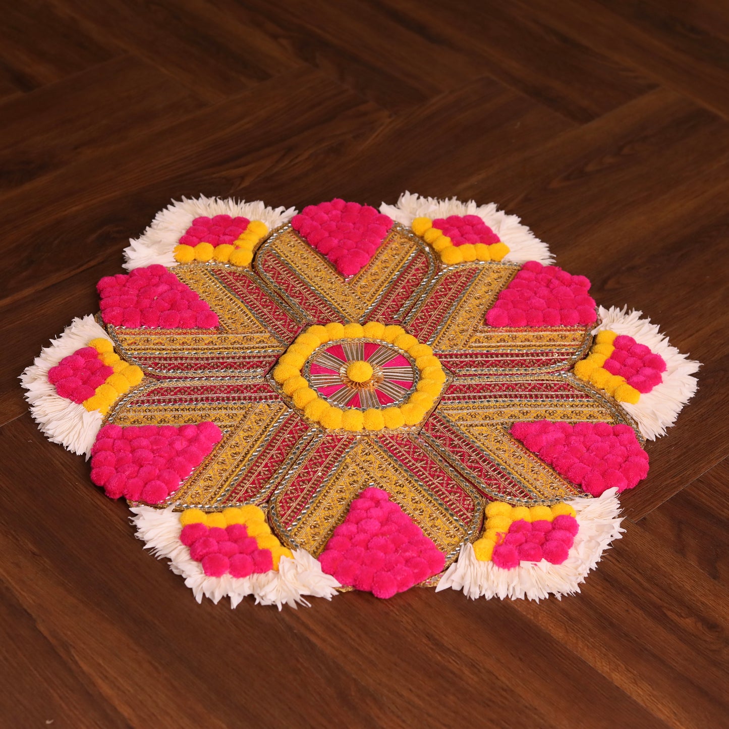 Floral Festive Rangoli
