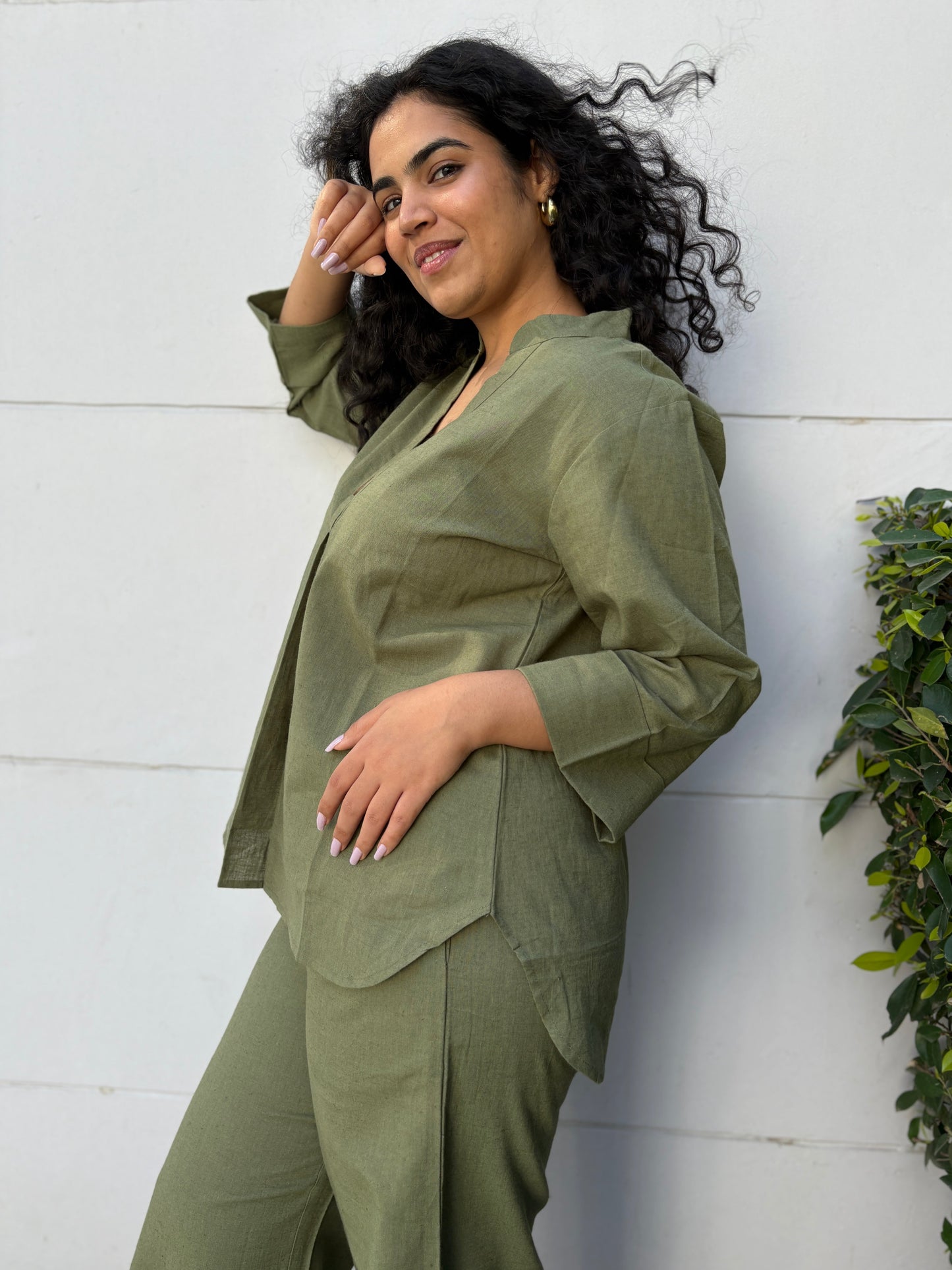Neena Linen Co-ord Set