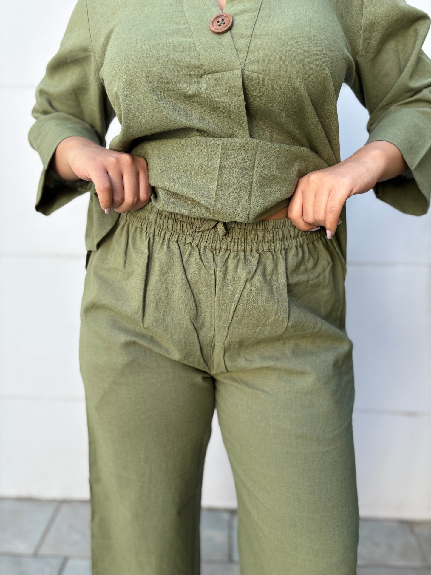 Neena Linen Co-ord Set
