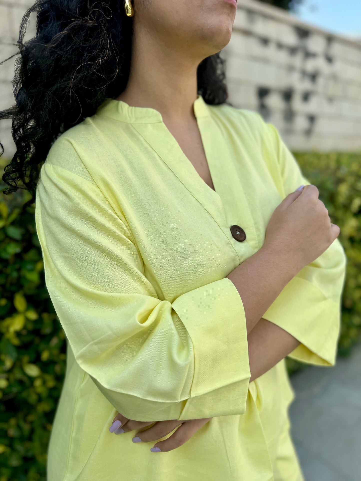 Neena Linen Co-ord Set