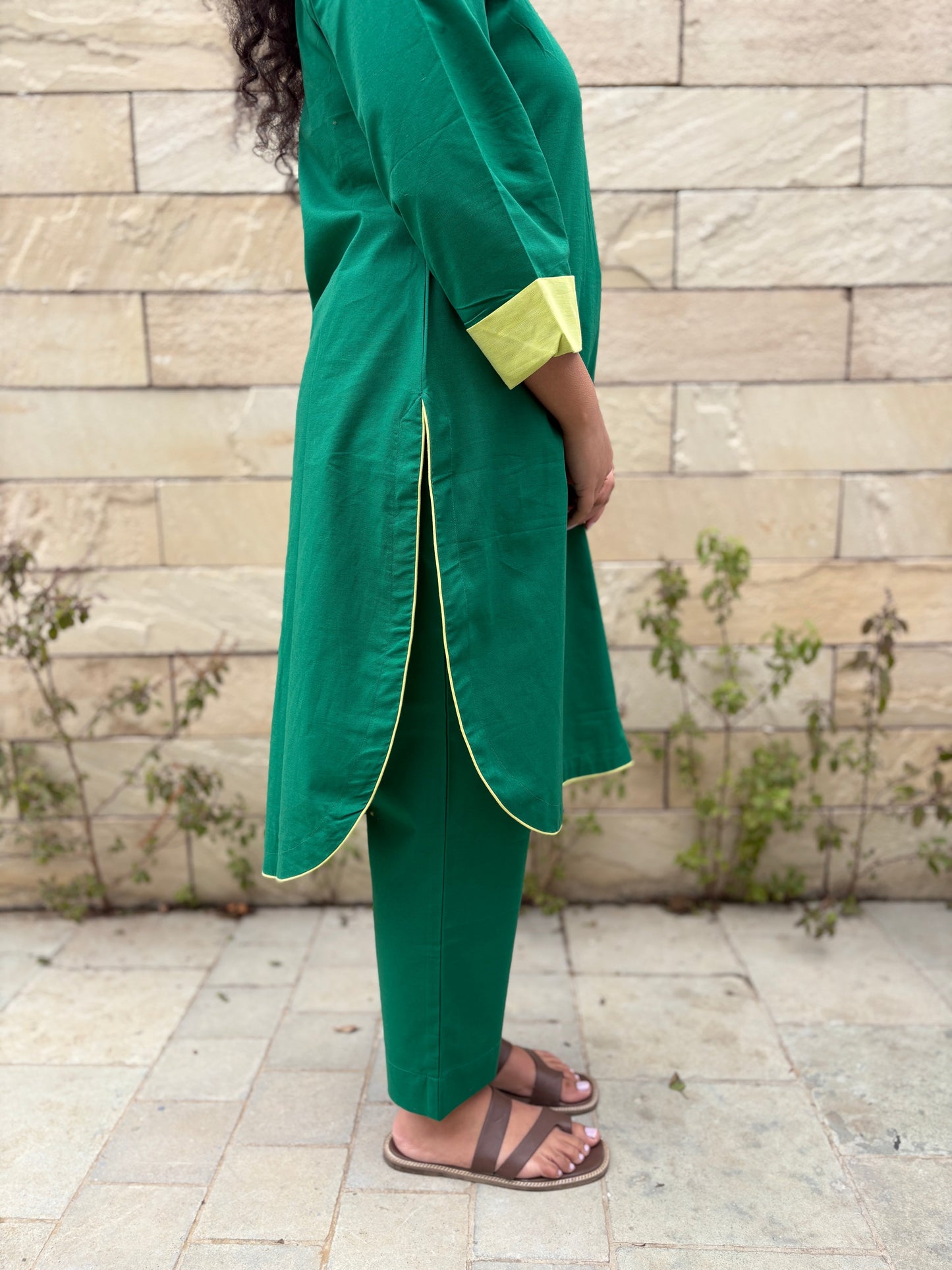 Meera Linen Kurta Set