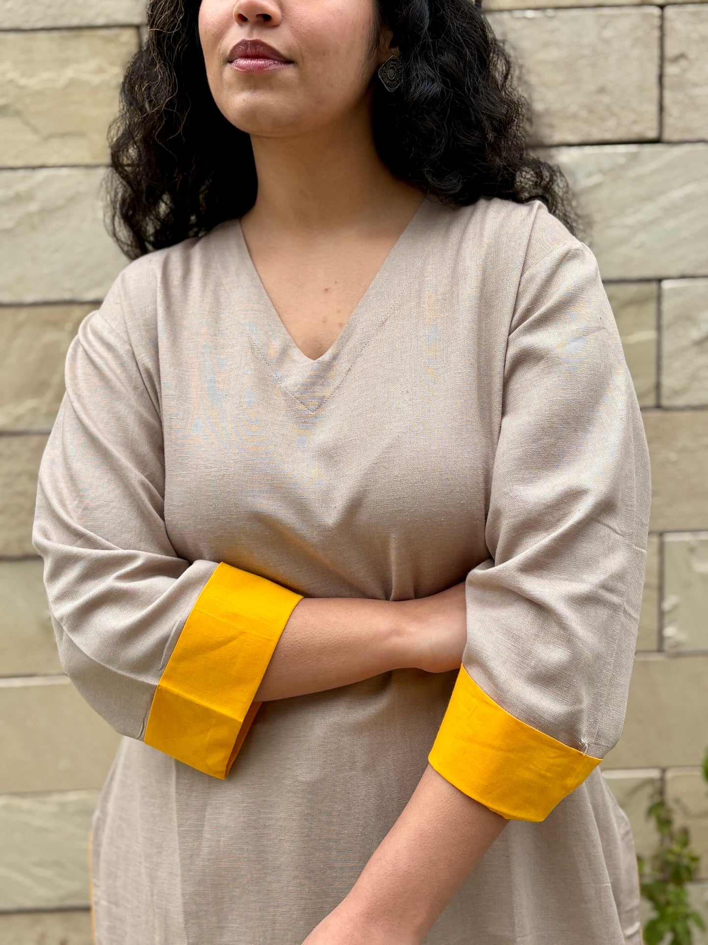 Meera Linen Kurta Set