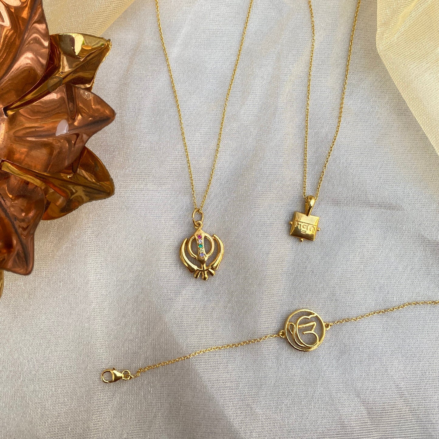 Khanda Gemstone Pendant