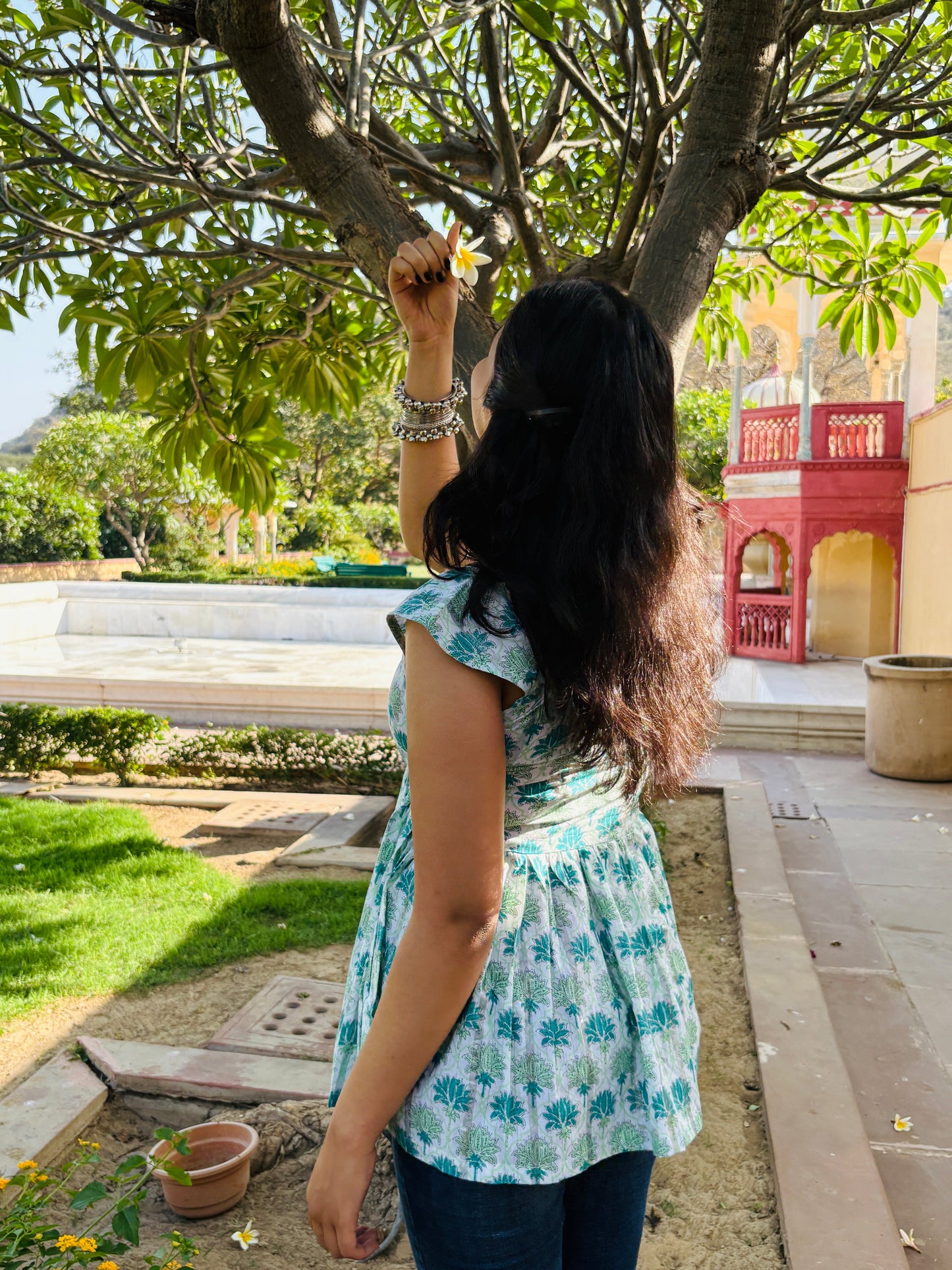 The Jodha Peplum Kurti