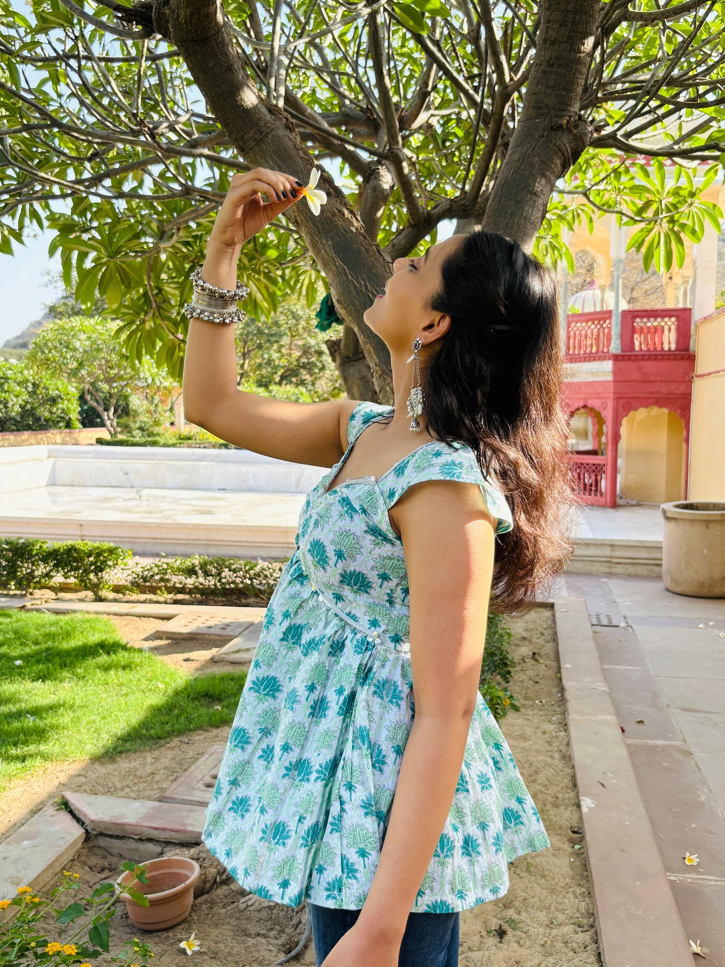 The Jodha Peplum Kurti