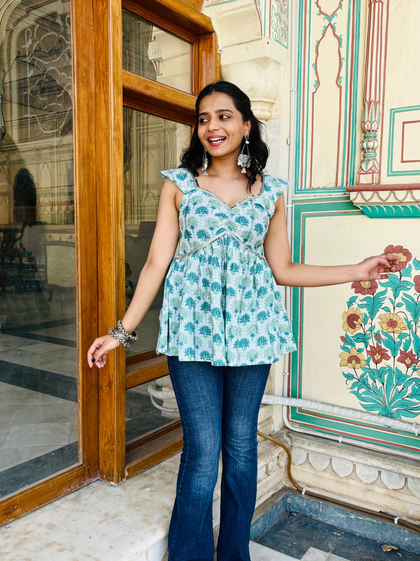 The Jodha Peplum Kurti