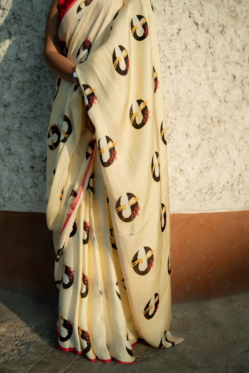 Marilyn Monroe Seven Year Itch Saree