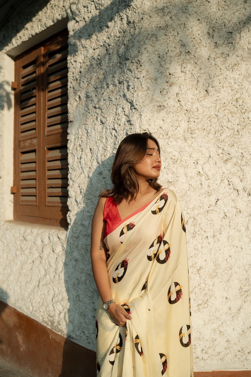 Marilyn Monroe Seven Year Itch Saree