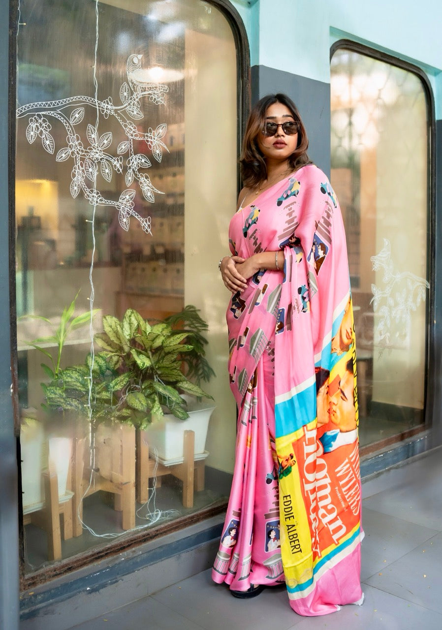 Audrey Hepburn Roman Holiday Saree