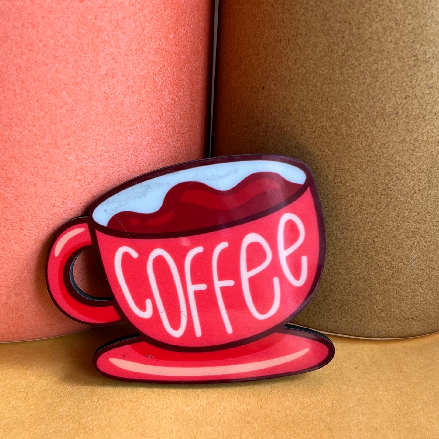 Coffee Cup Fridge Magnet
