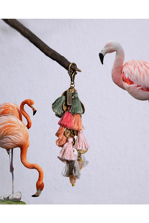 Tassel & Coin Keycharm