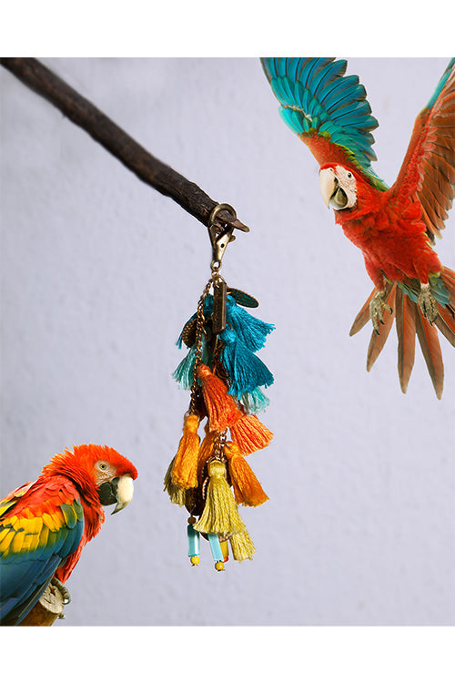 Tassel & Coin Keycharm