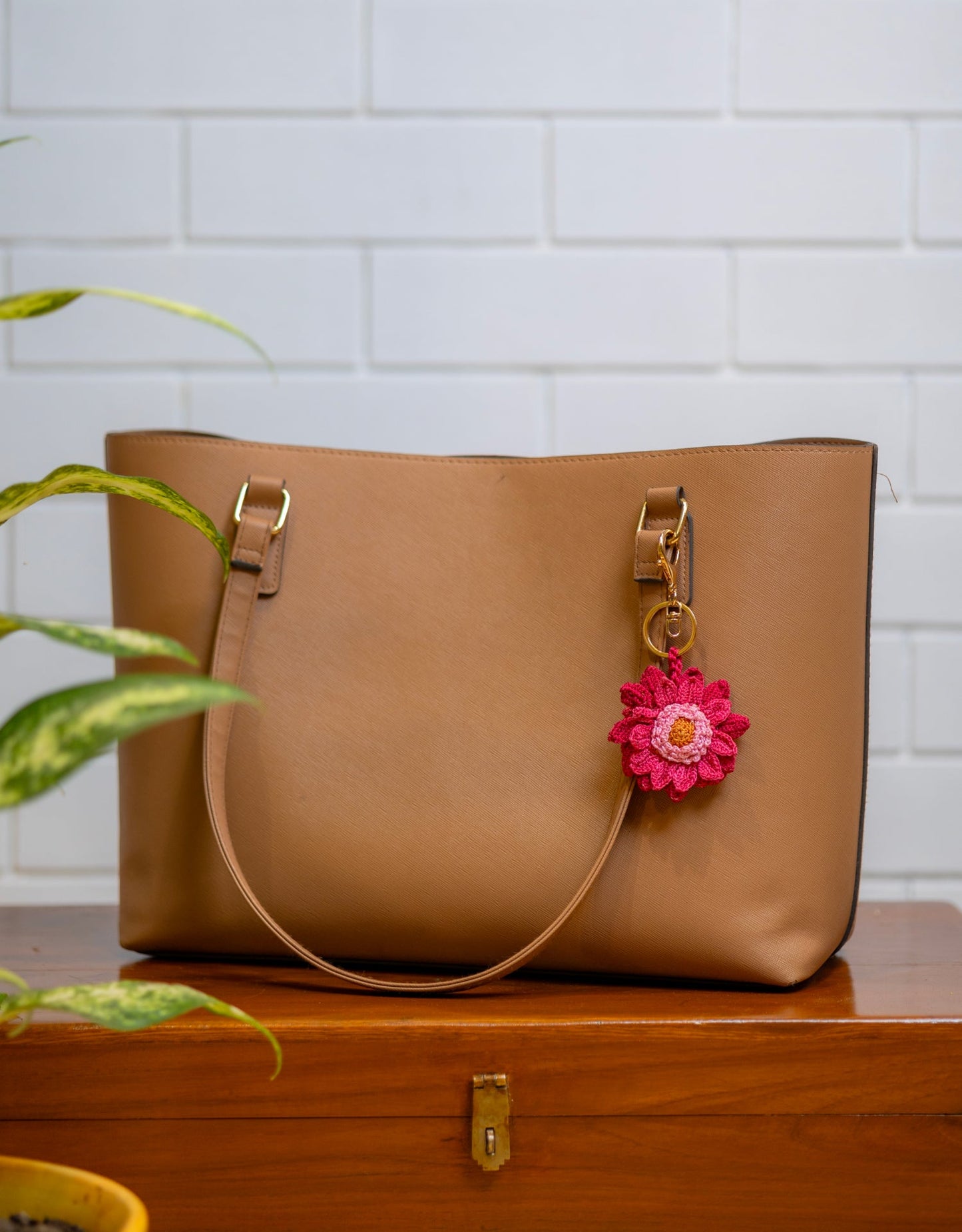 Boho Bag Charm - Gullabi Daisy