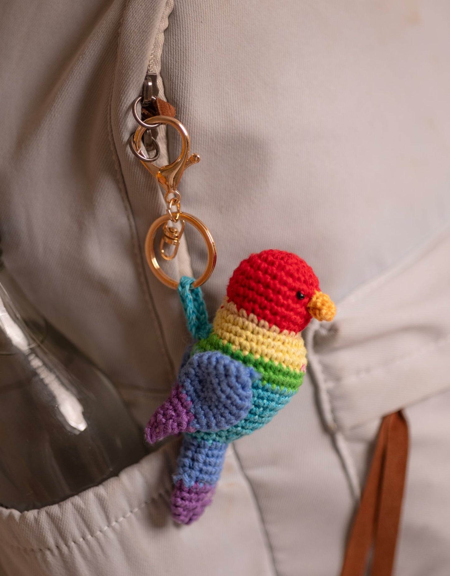 Boho Bag Charm - Rang Rangeeli Songbird