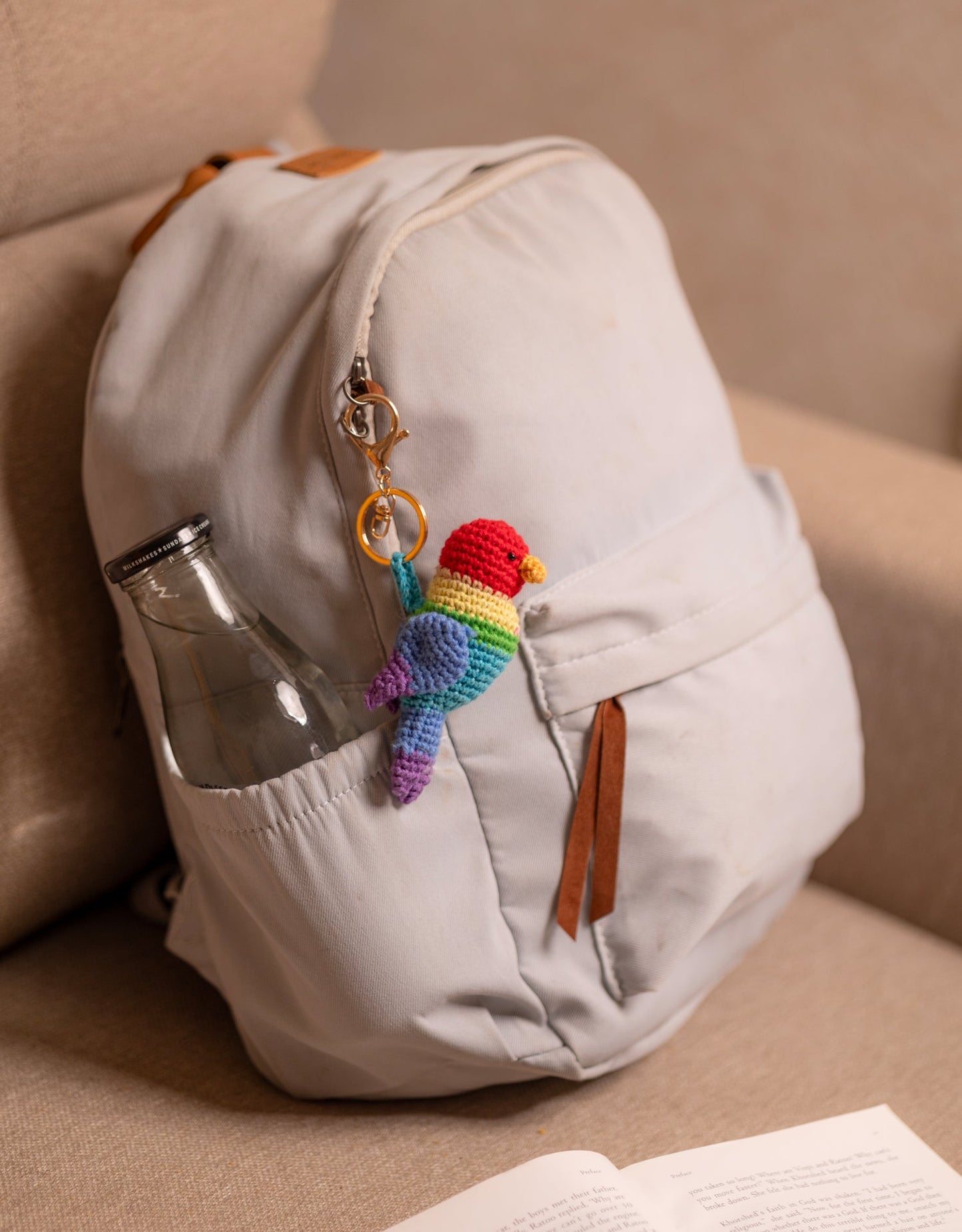 Boho Bag Charm - Rang Rangeeli Songbird