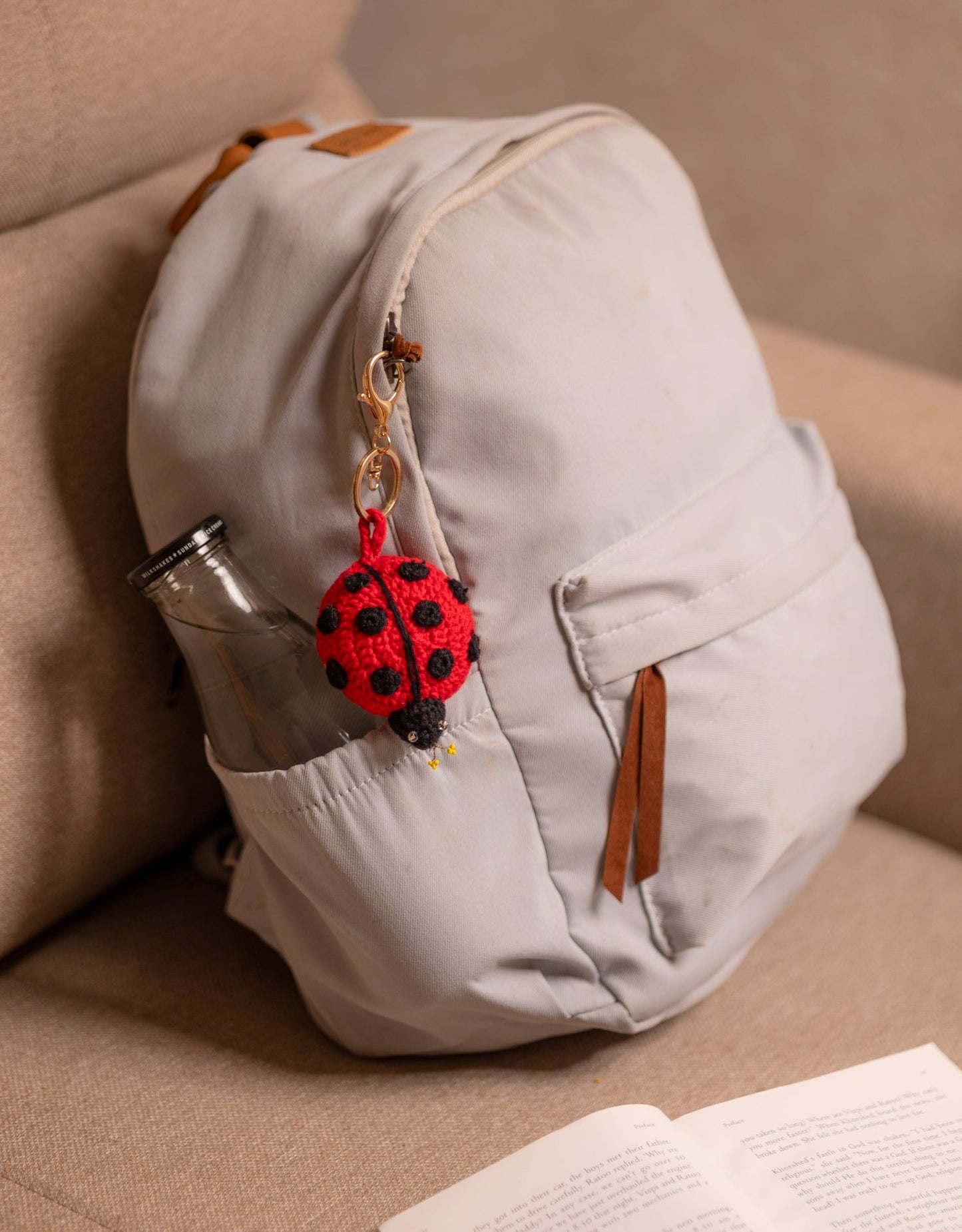Boho Bag Charm - Laal Beetle