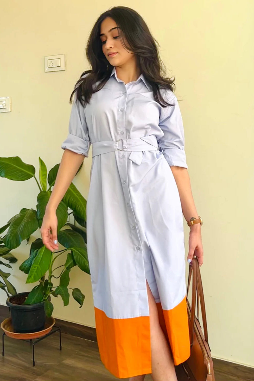 Sky Blue Maxi Dress