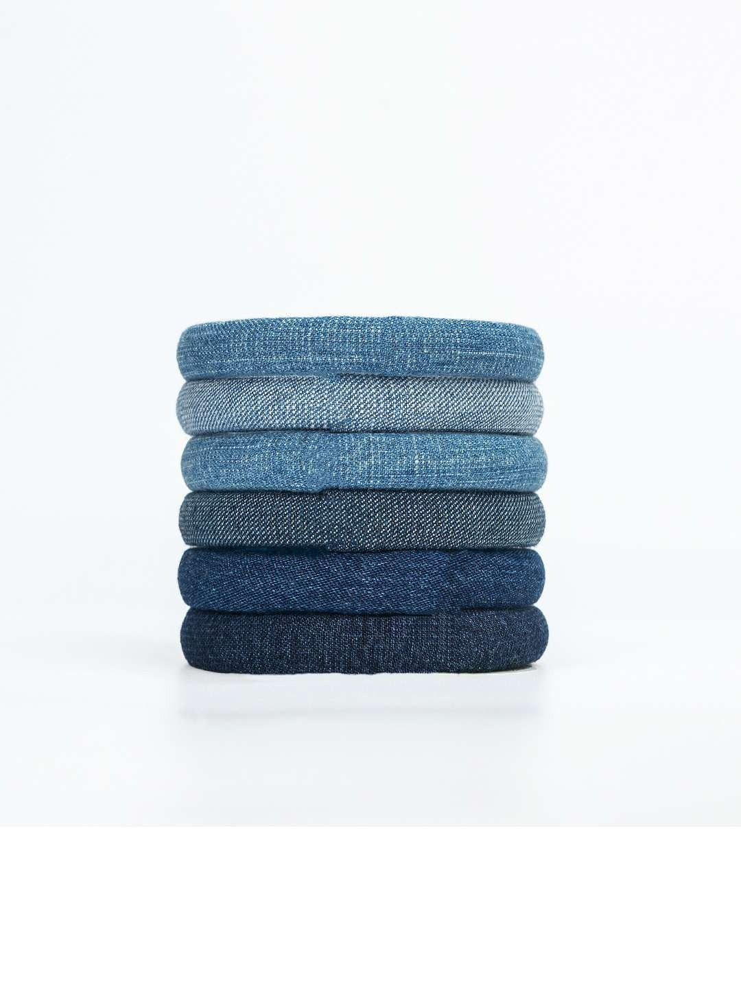 Mystical Denim Bangle Set