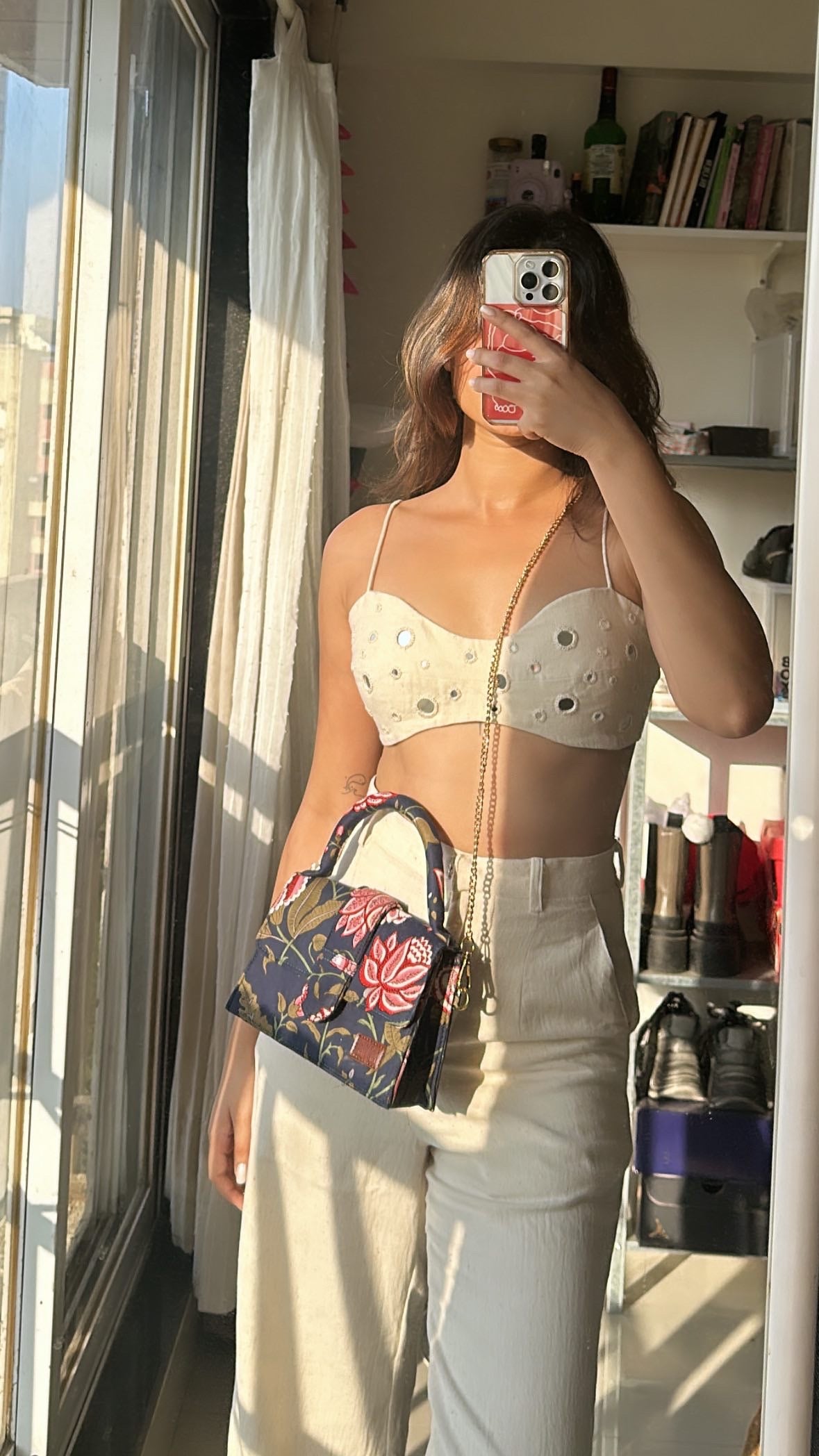 Sheesh Bralette & Long Pant Set