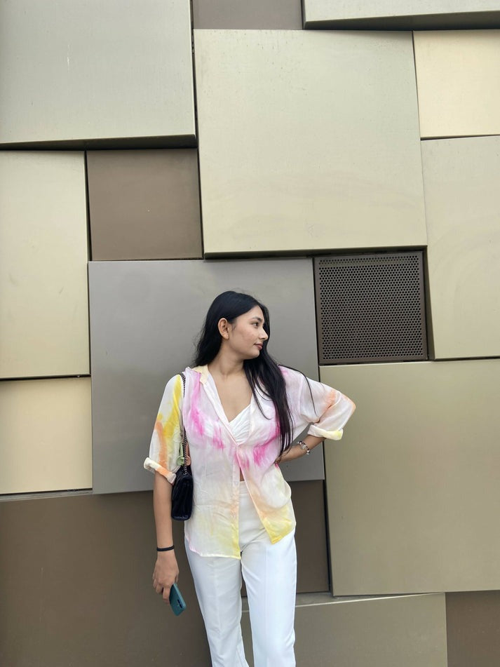 Fluid Tie Dye Shirt