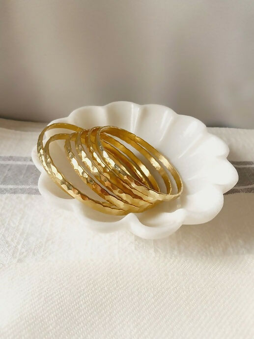 Tinsel Brass Bangles