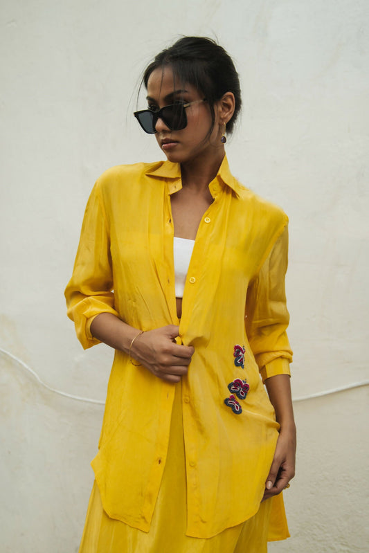 Butterfly Hand Embroiderd Shirt