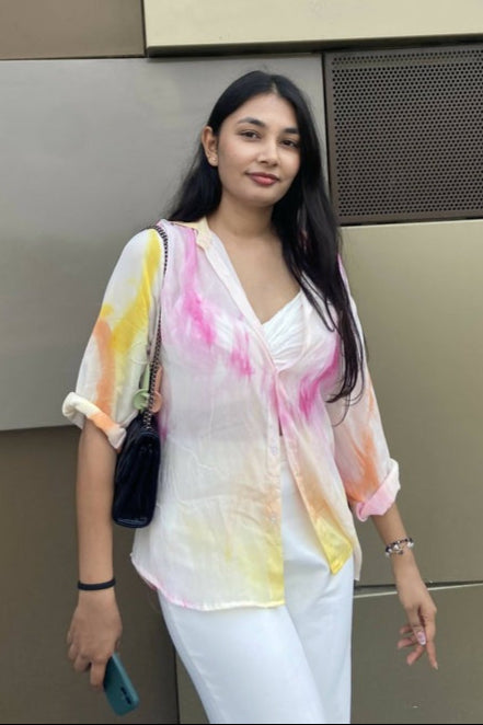 Fluid Tie Dye Shirt