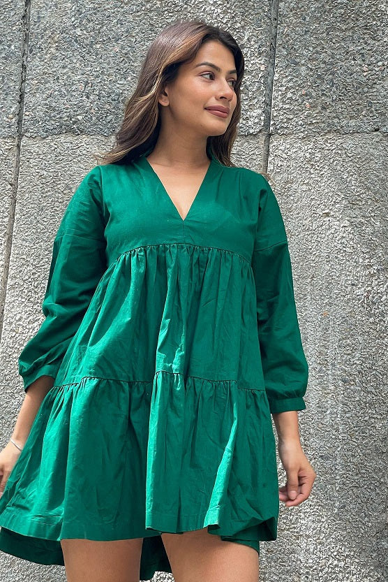 Cleo Green Dress