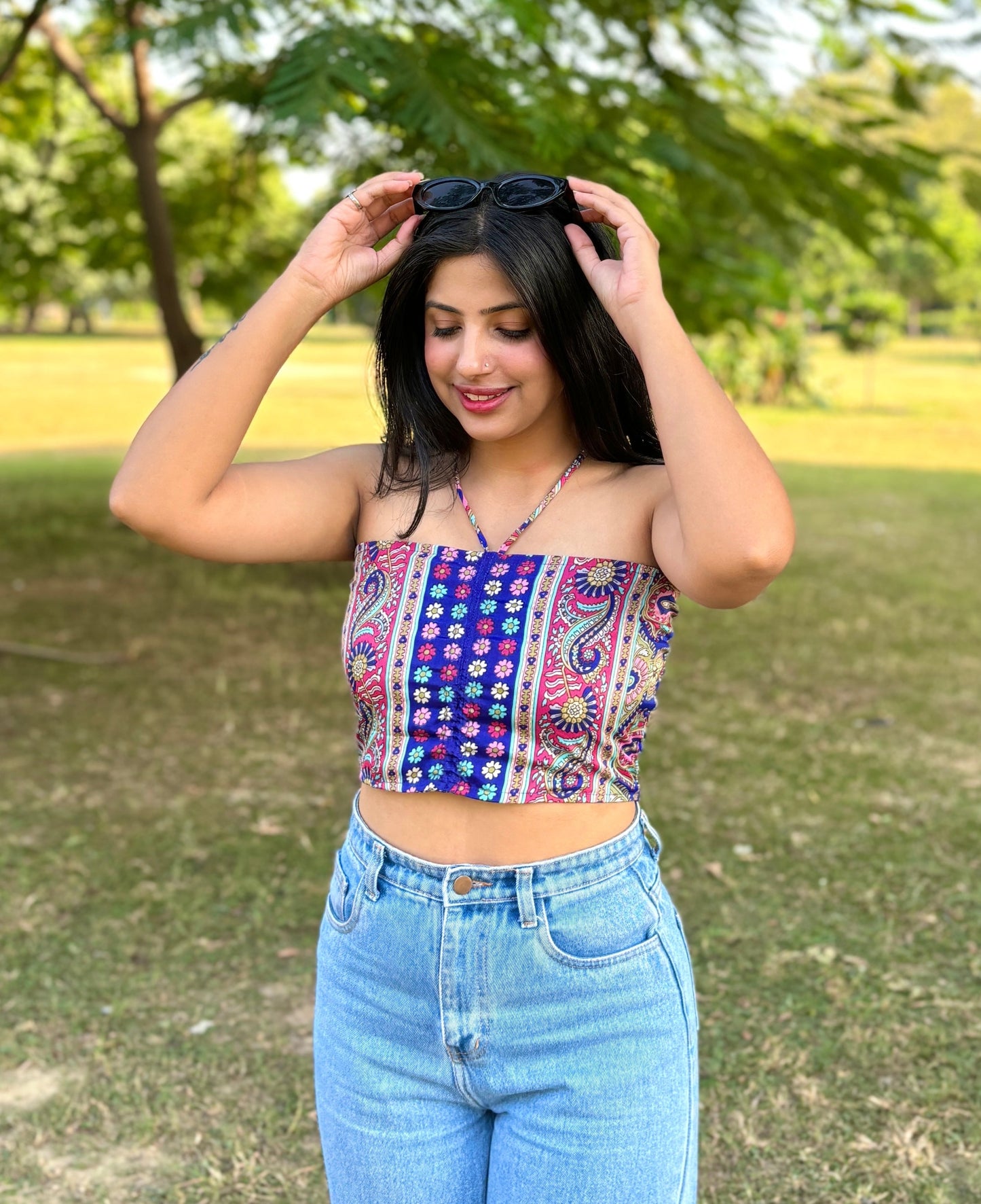 Kimono & Tube Top (2 Piece Set) - Morocco