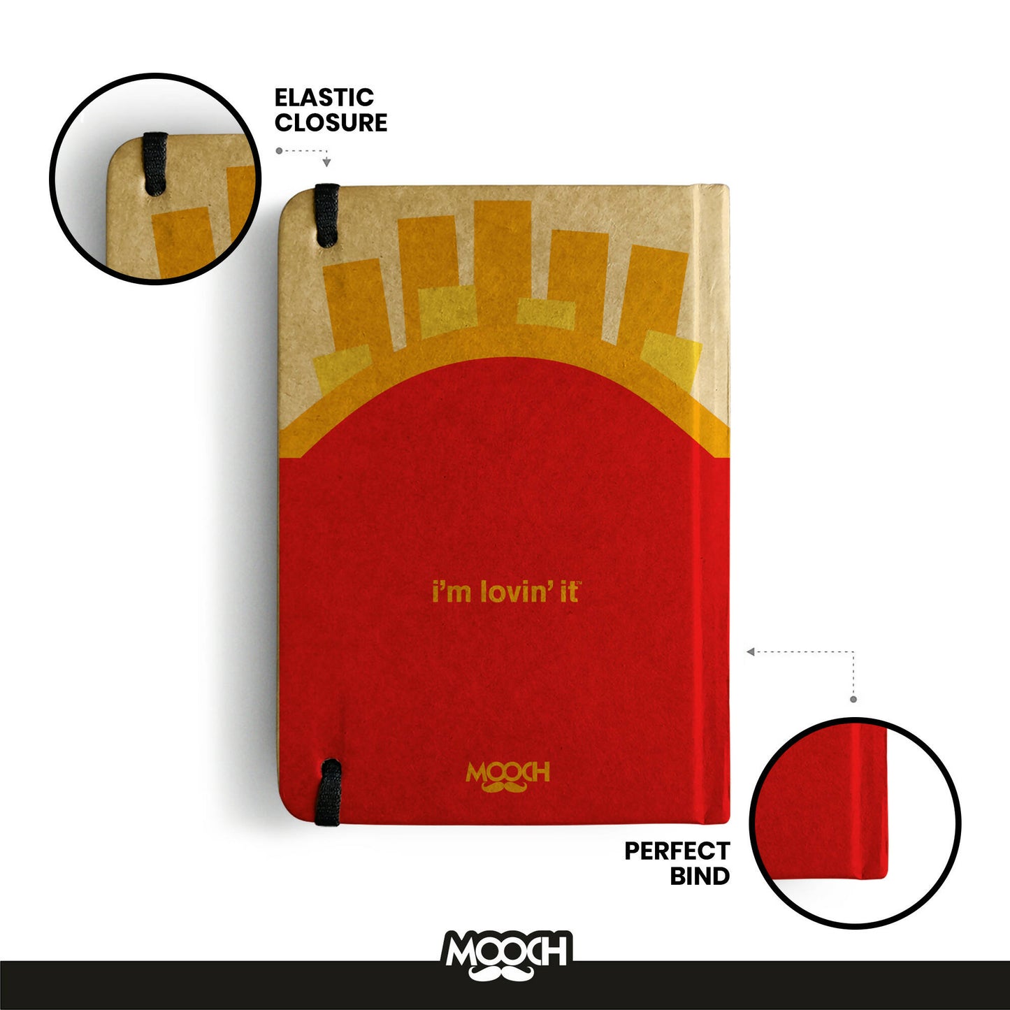 Mcdonald's - A5 Handcrafted Diary | Notebook