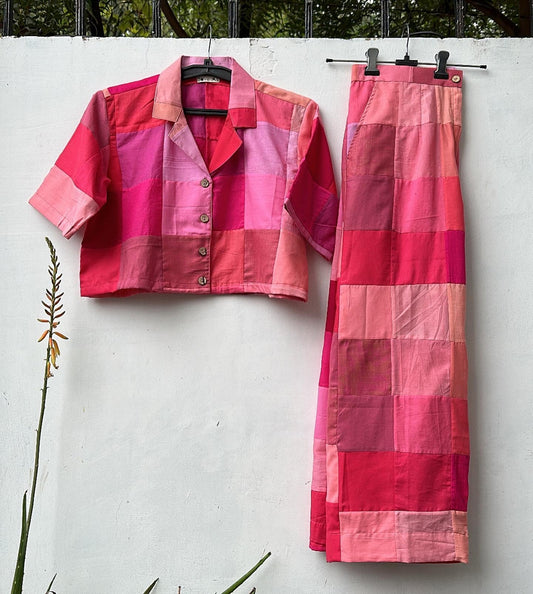 Monochrome Patchwork Co-ord