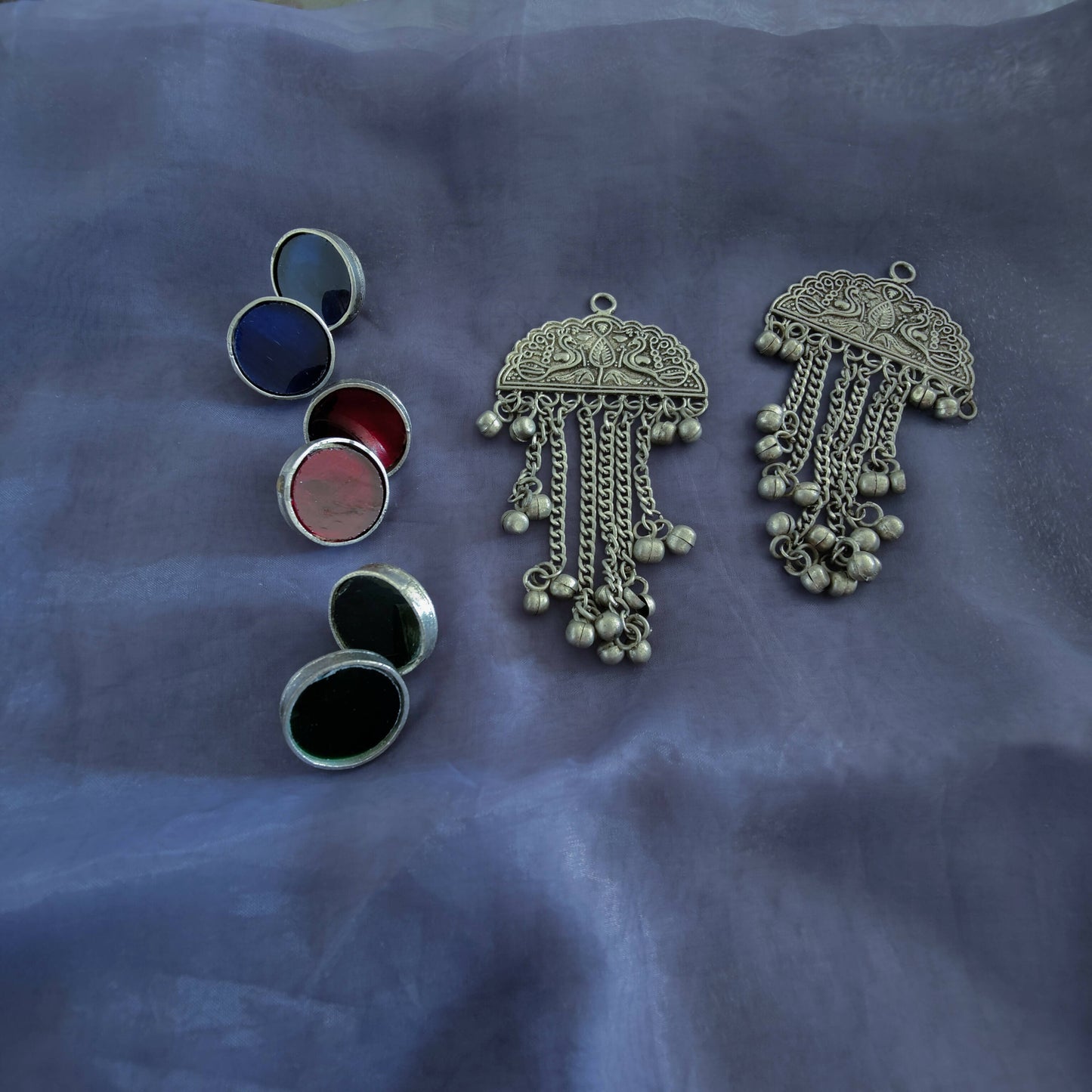 Dancing Peacock Earrings