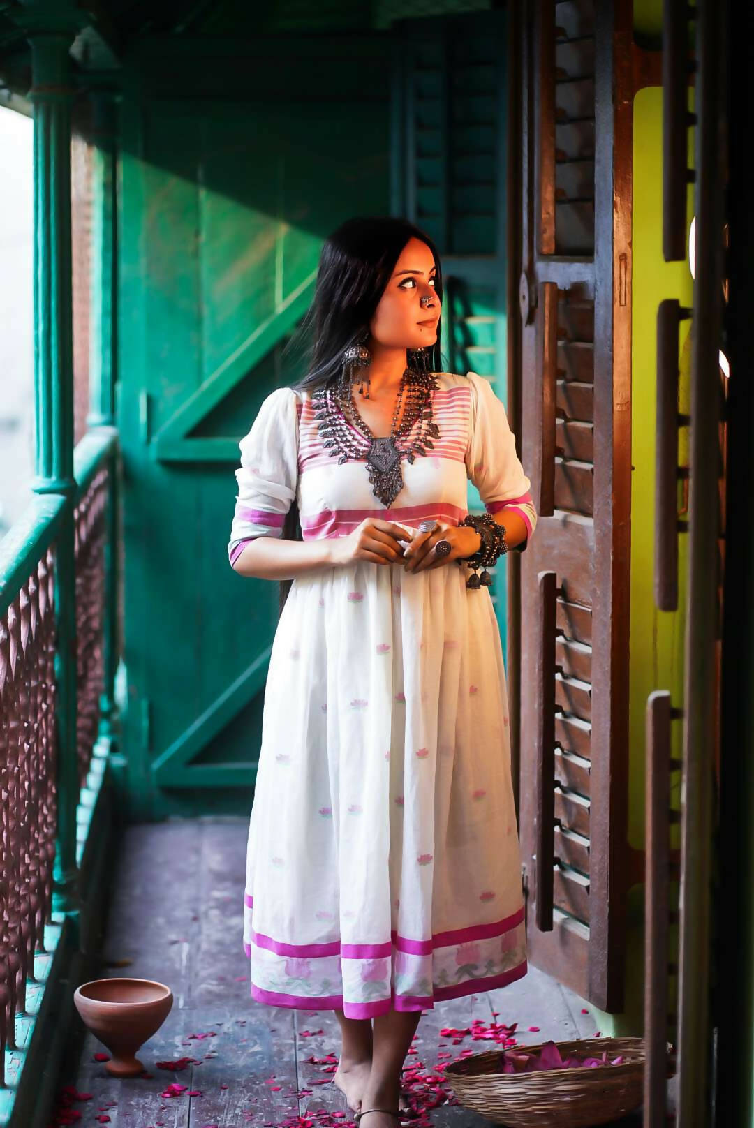 Padmashree Handwoven Cotton Dress